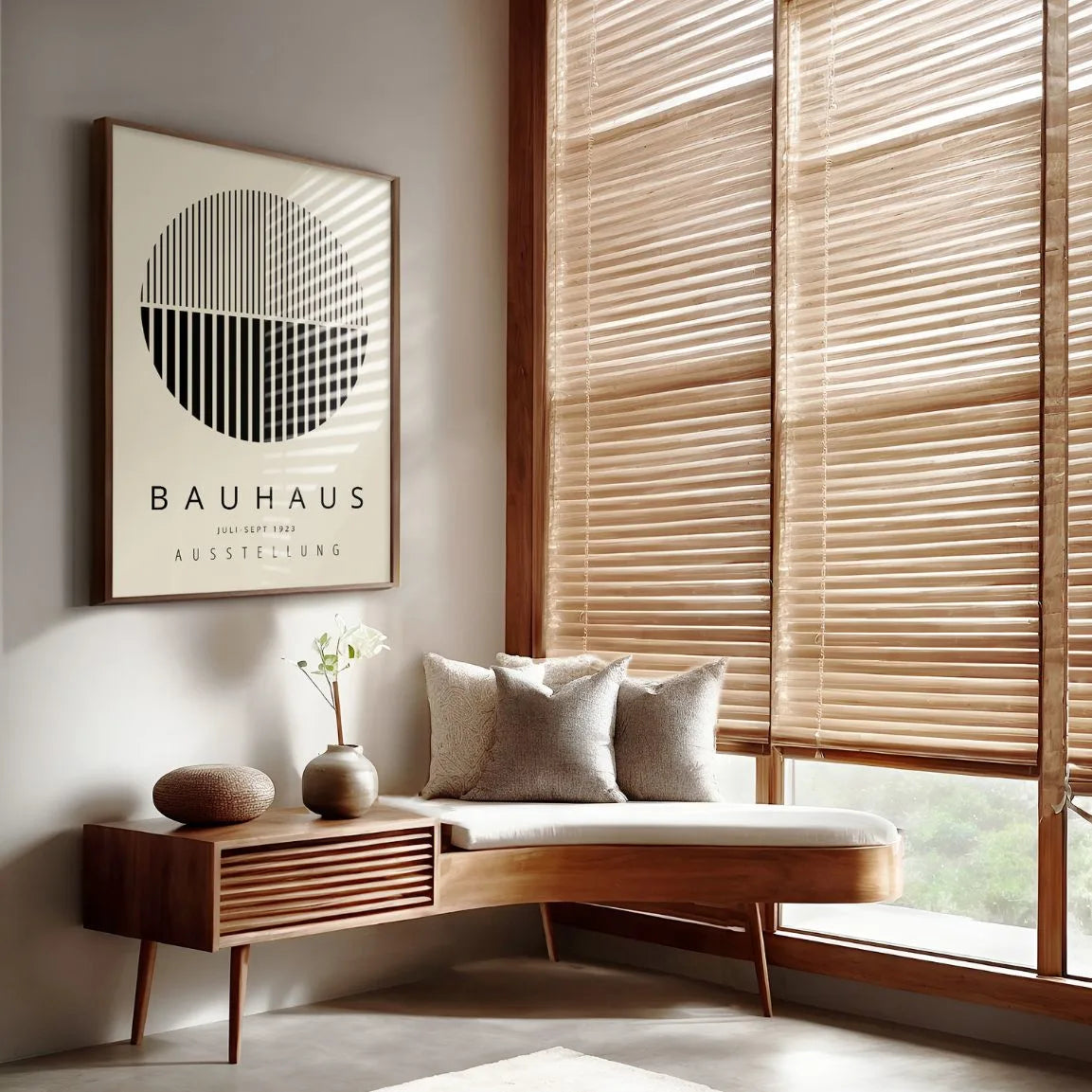 Plakat Bauhaus Pasiasty Okrąg