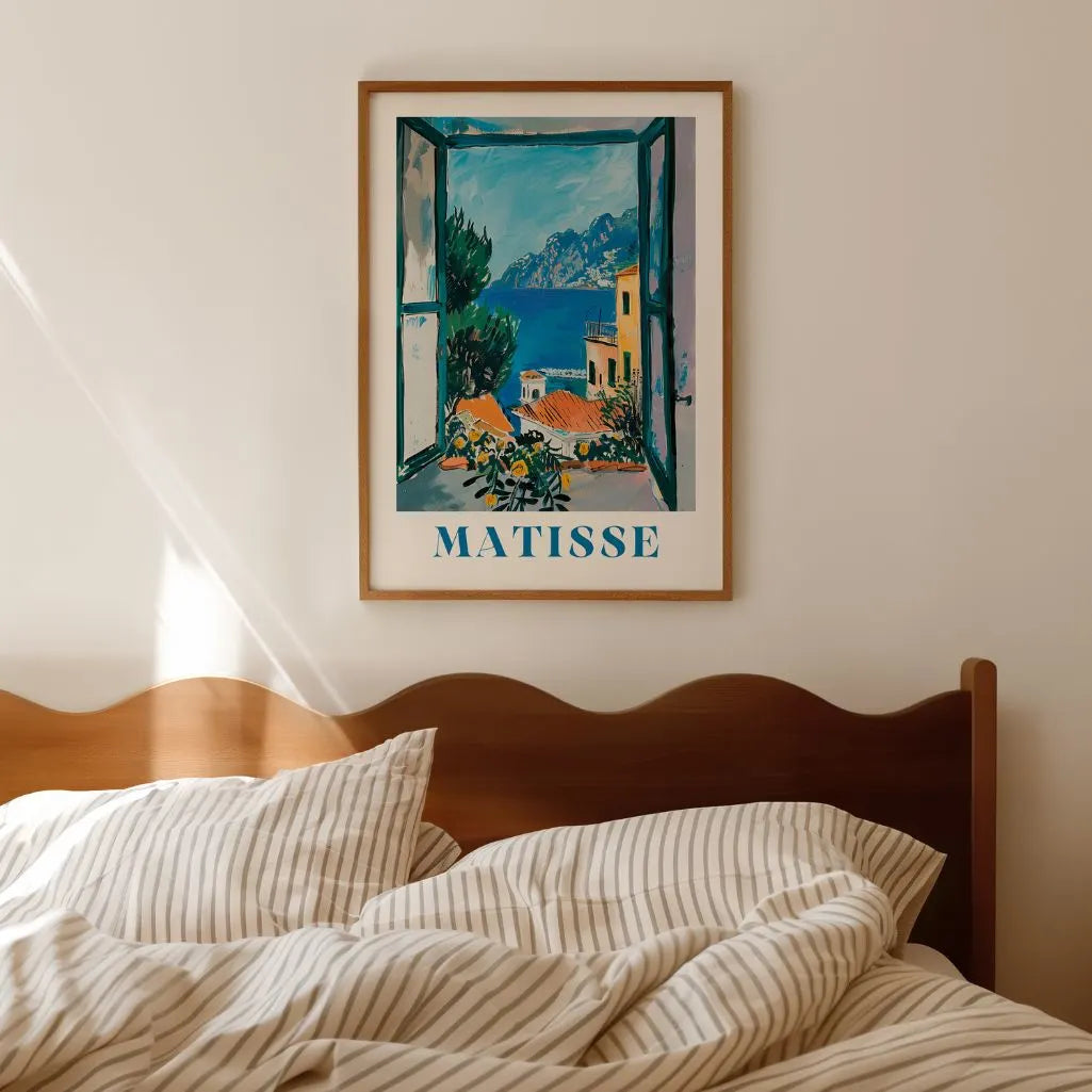 Matisse Okno Amalfi Plakat