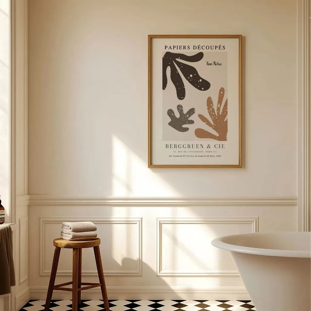 Matisse Beżowy Naturalny Plakat