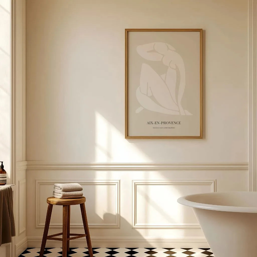 Matisse Aix-en-Provence Beżowy Plakat