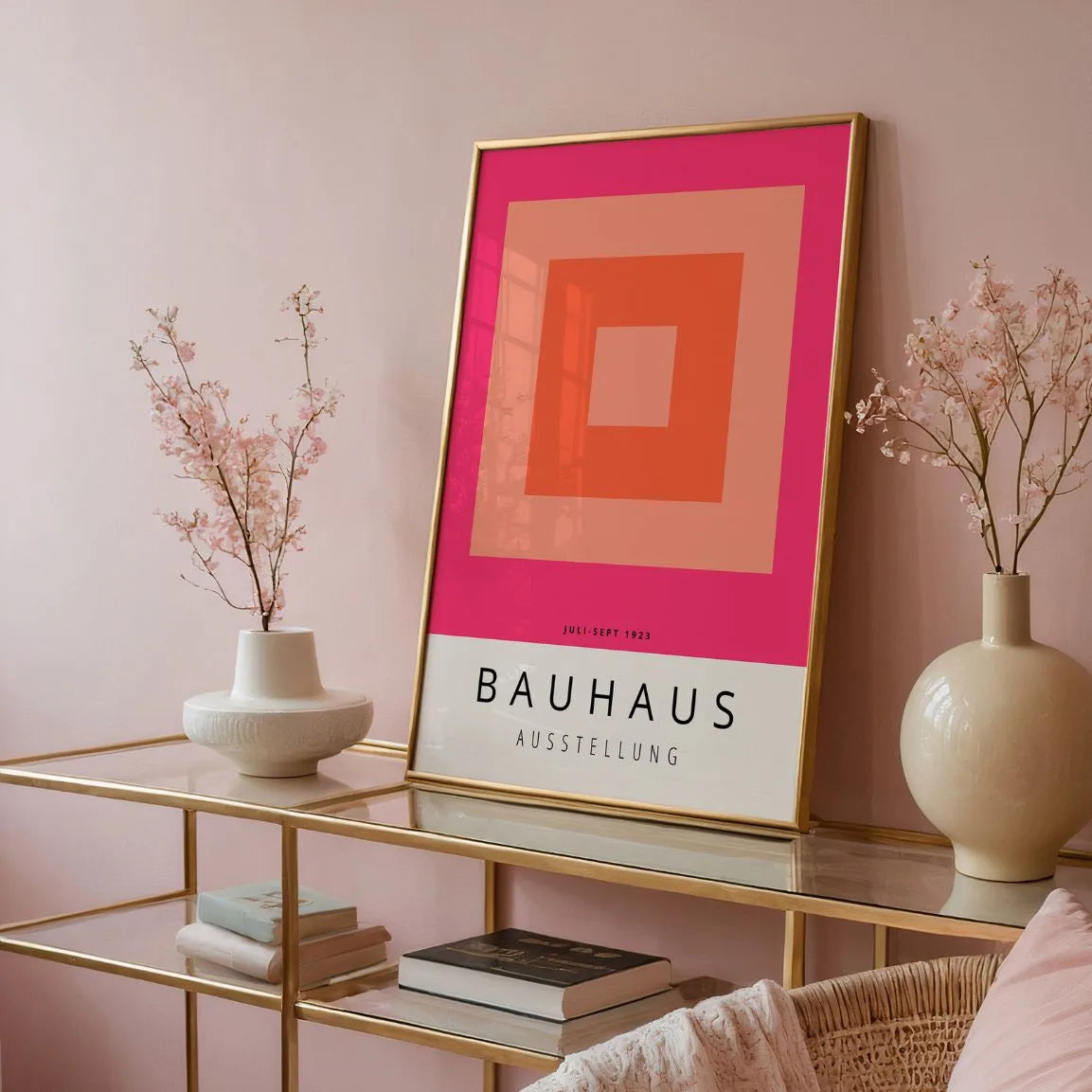 Bauhaus Pomarańcz Plakat