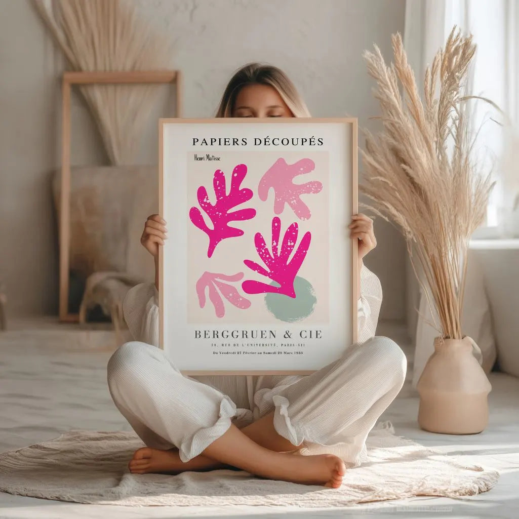 Matisse Różowa Radość Plakat