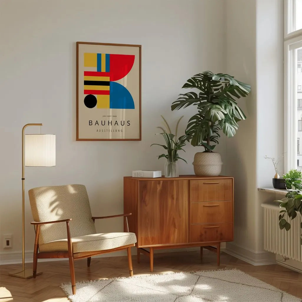 Bauhaus Mocna Czerwień Plakat