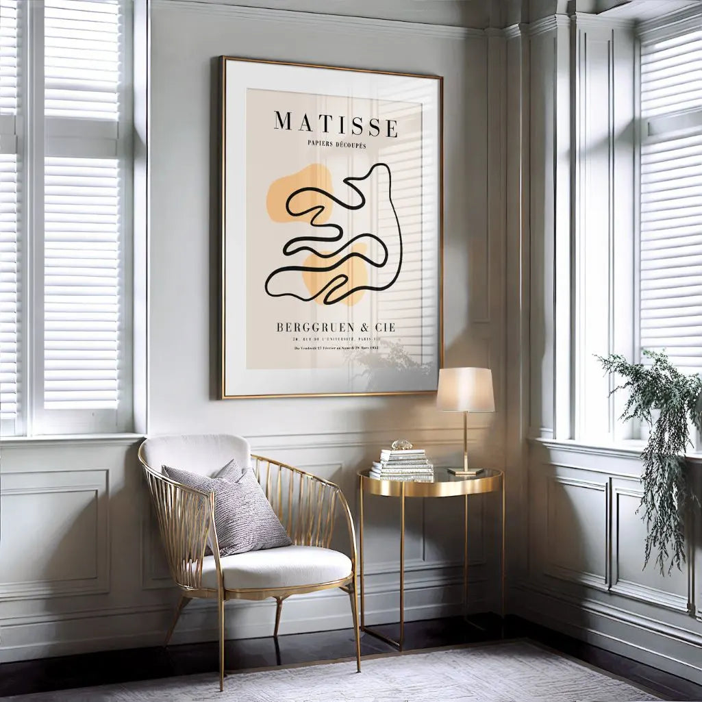 Plakat Matisse Organiczna Linia