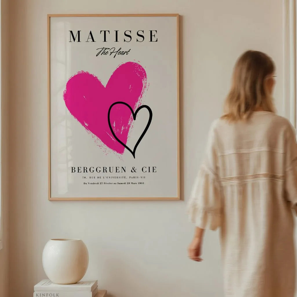 Henri Matisse Serce Plakat