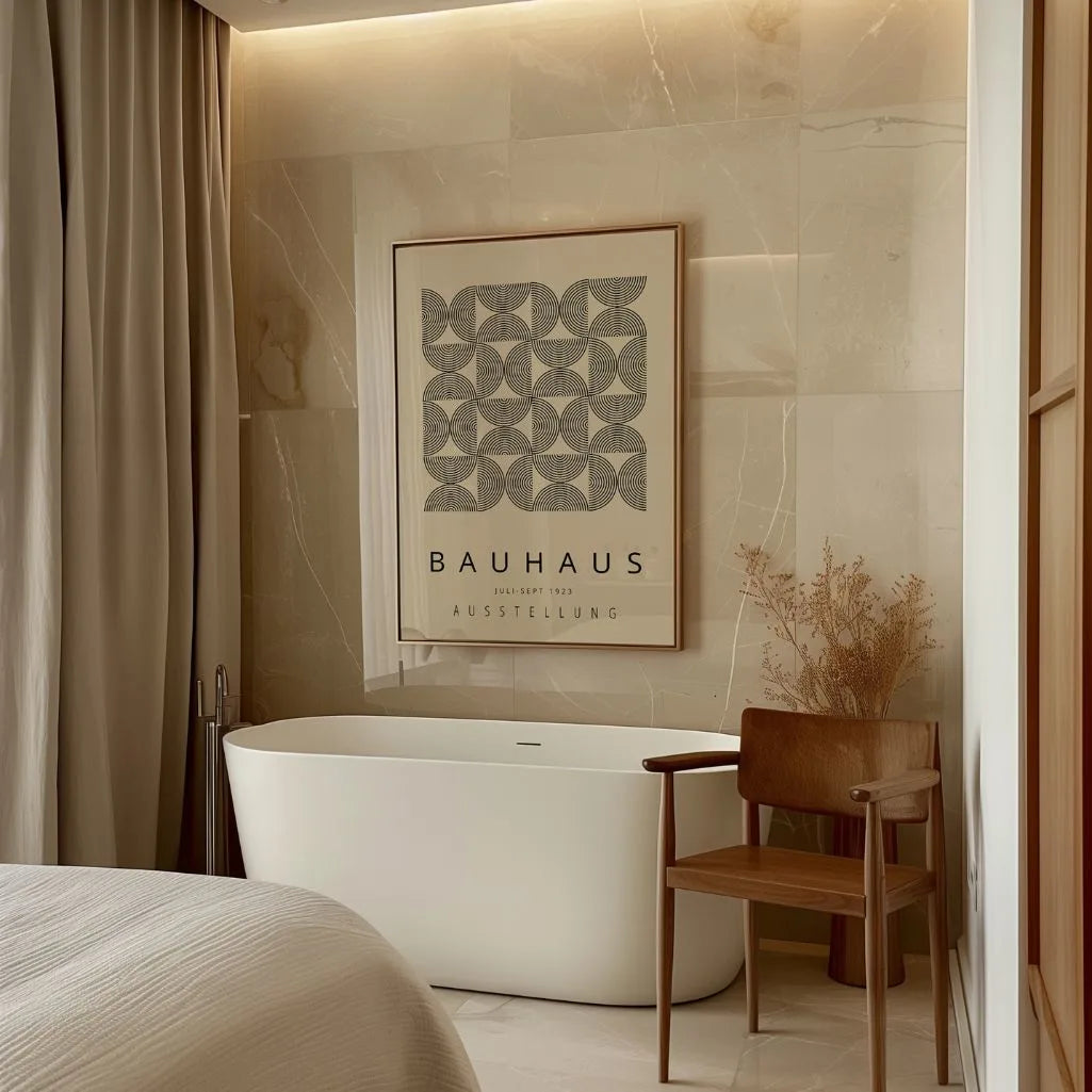 Bauhaus Hipnotyczny Rytm Plakat
