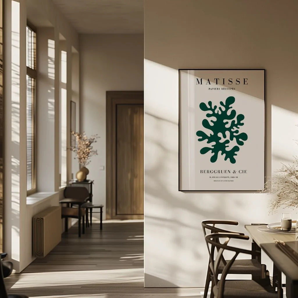 Matisse Głęboka Zieleń Plakat