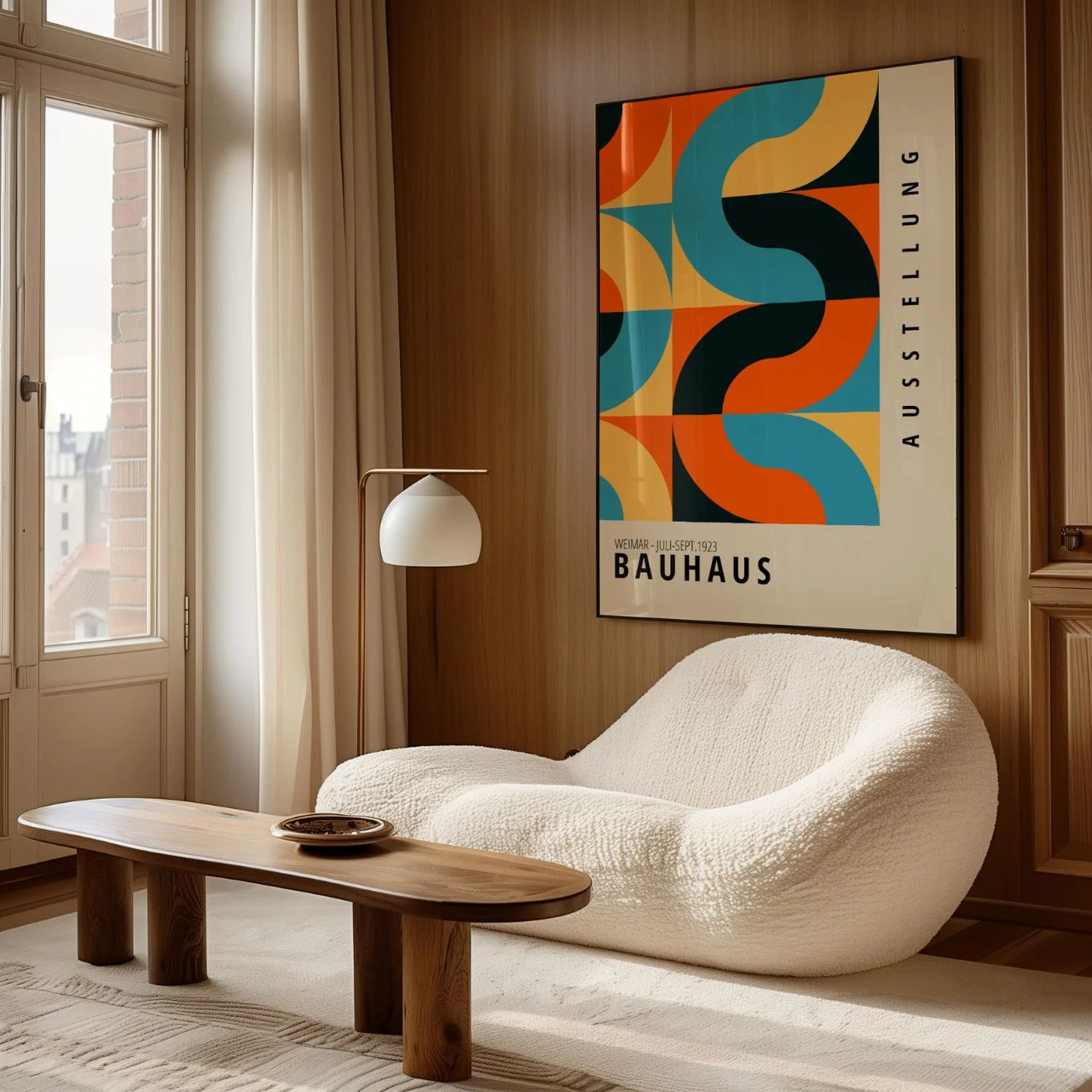 Bauhaus Falująca Energia Plakat