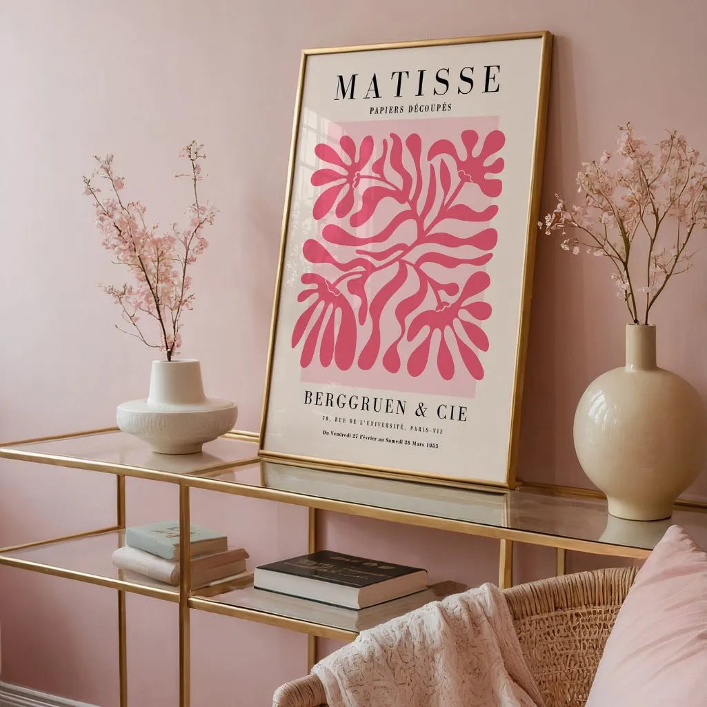 Henri Matisse Różowa Harmonia Plakat