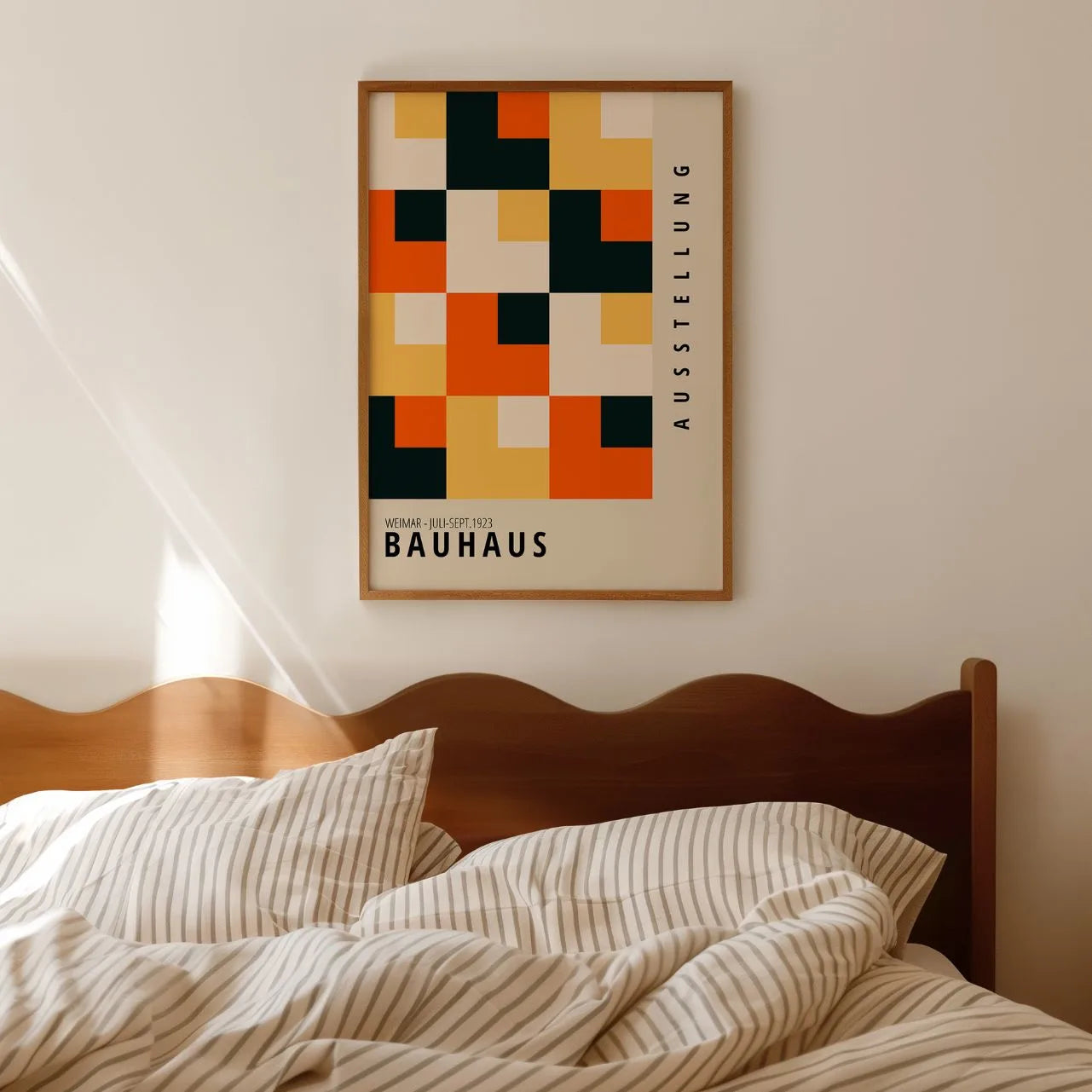 Bauhaus Mozaika Kolorów Plakat