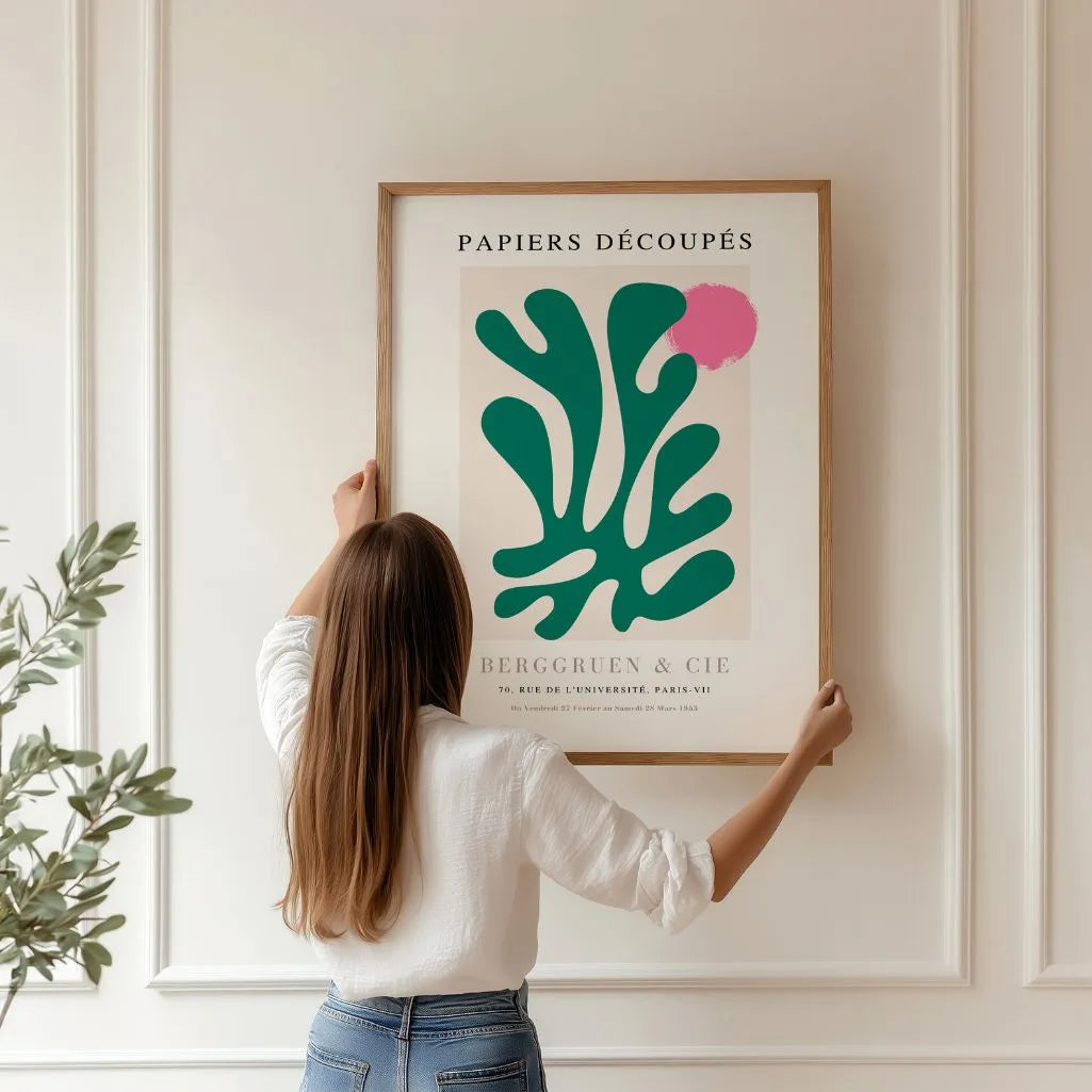 Matisse Zielony Botaniczny Plakat