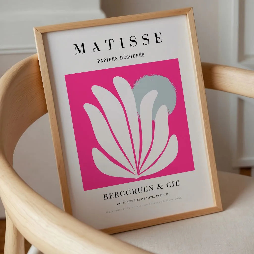 Matisse Fuksja Energia Plakat