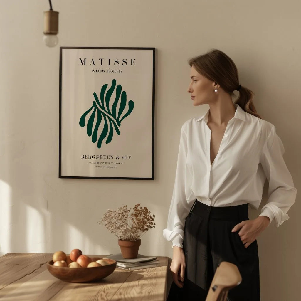Matisse Butelkowa Zieleń Plakat