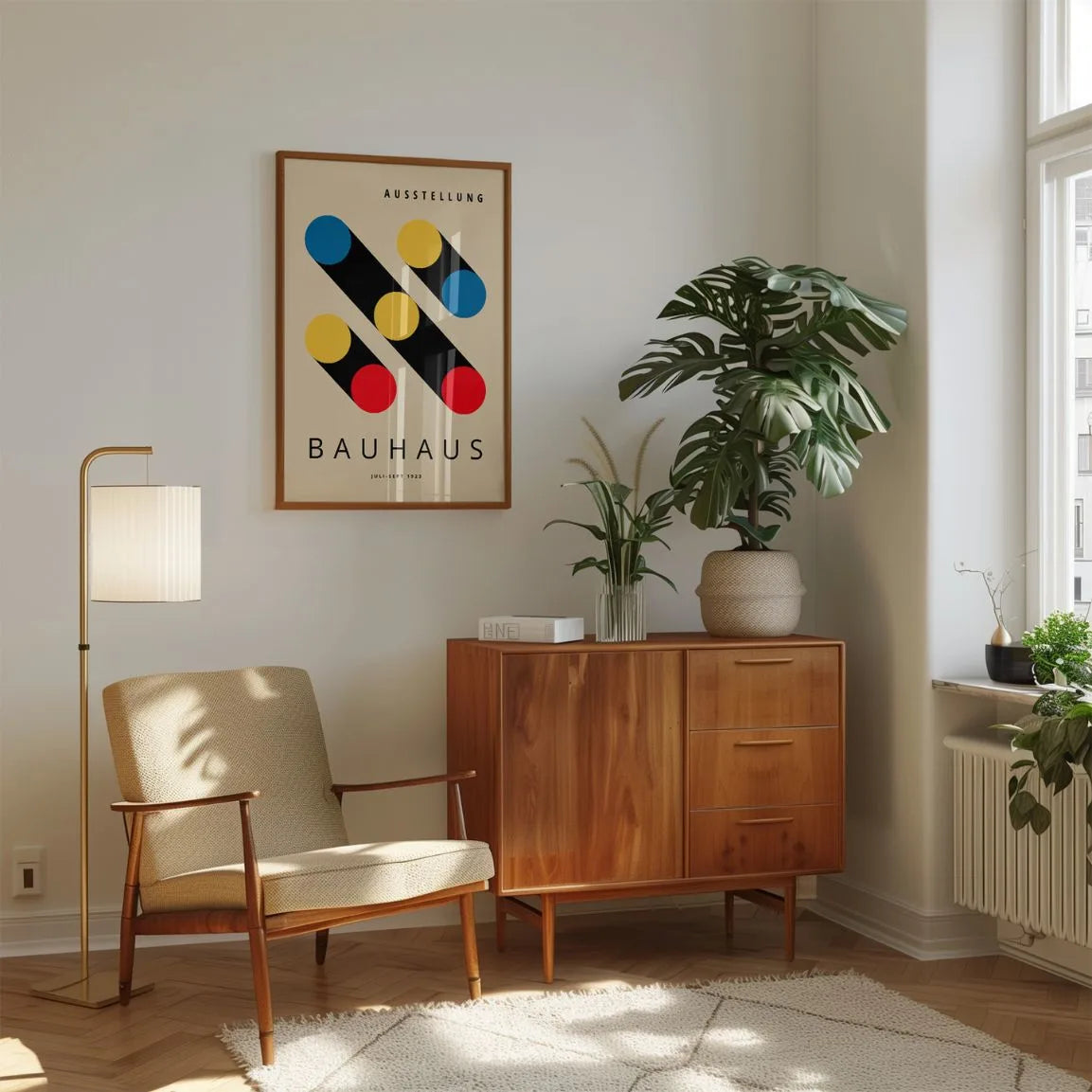 Bauhaus Cienie Koła Plakat