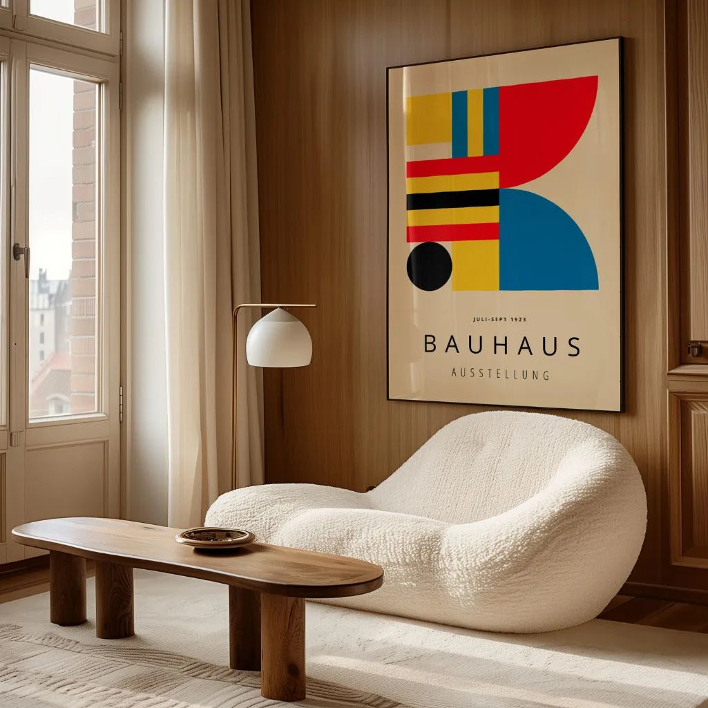 Bauhaus Mocna Czerwień Plakat