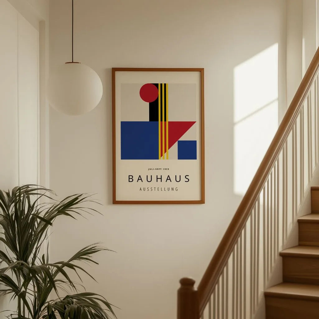 Bauhaus Kontrast Kolorów Plakat