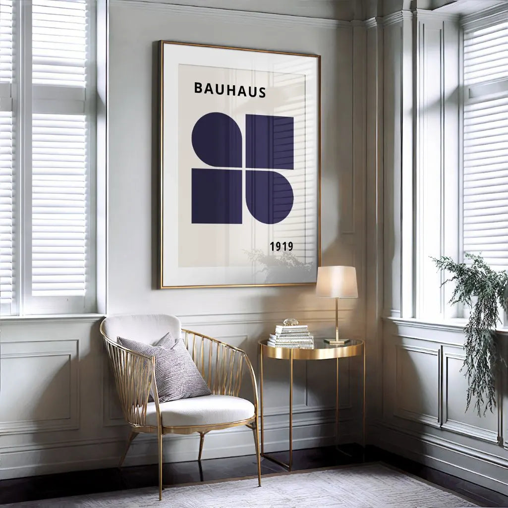 Bauhaus 1919 Klasyka Plakat