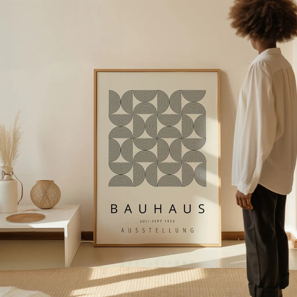 Bauhaus Hipnotyczny Rytm Plakat