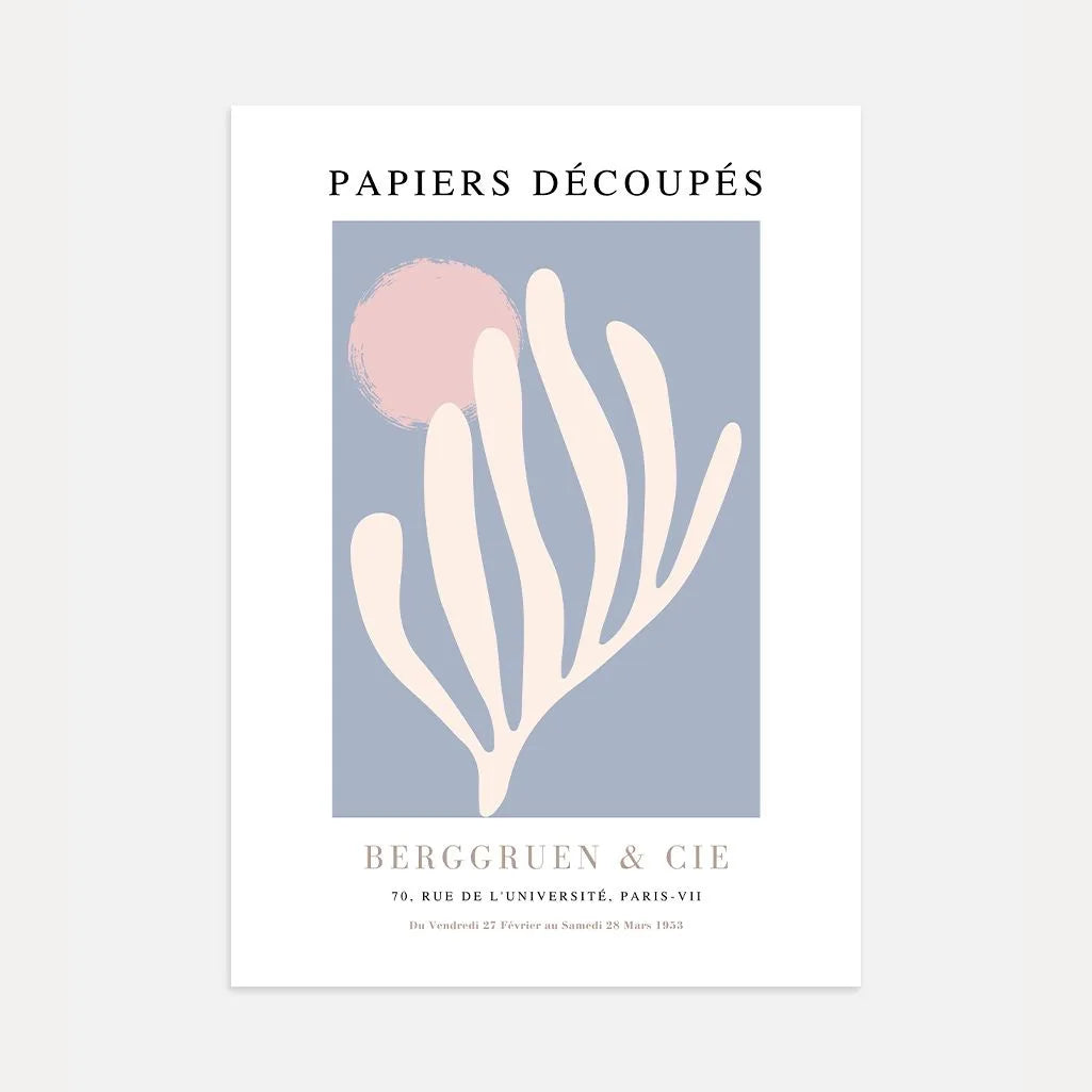 Matisse Błękit Spokój Plakat