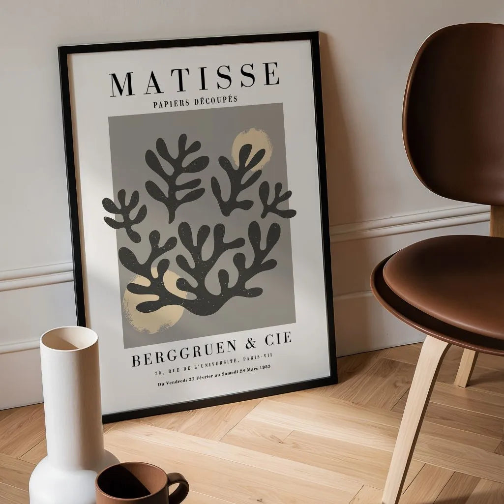 Plakat Matisse Szare Korale
