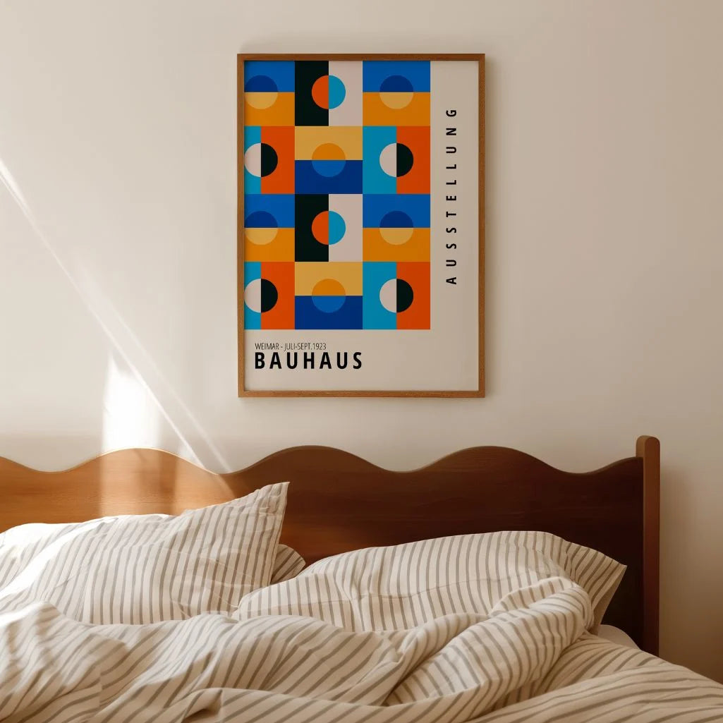 Bauhaus Harmonia Kolorów Plakat
