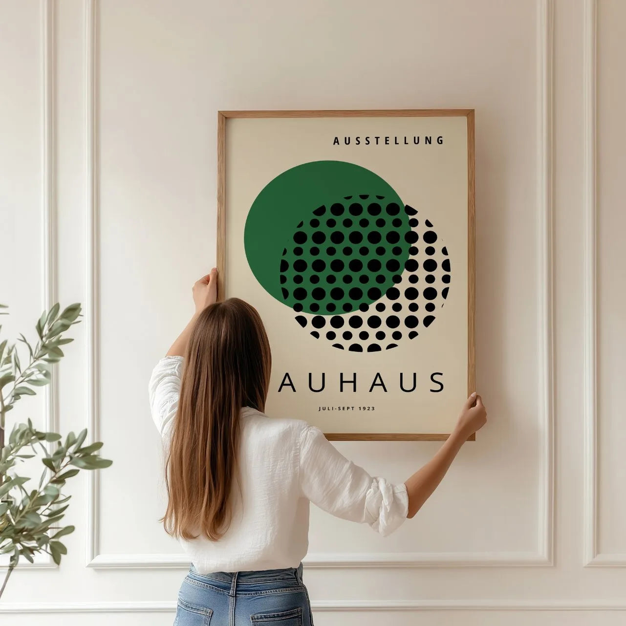 Bauhaus Kropki Plakat