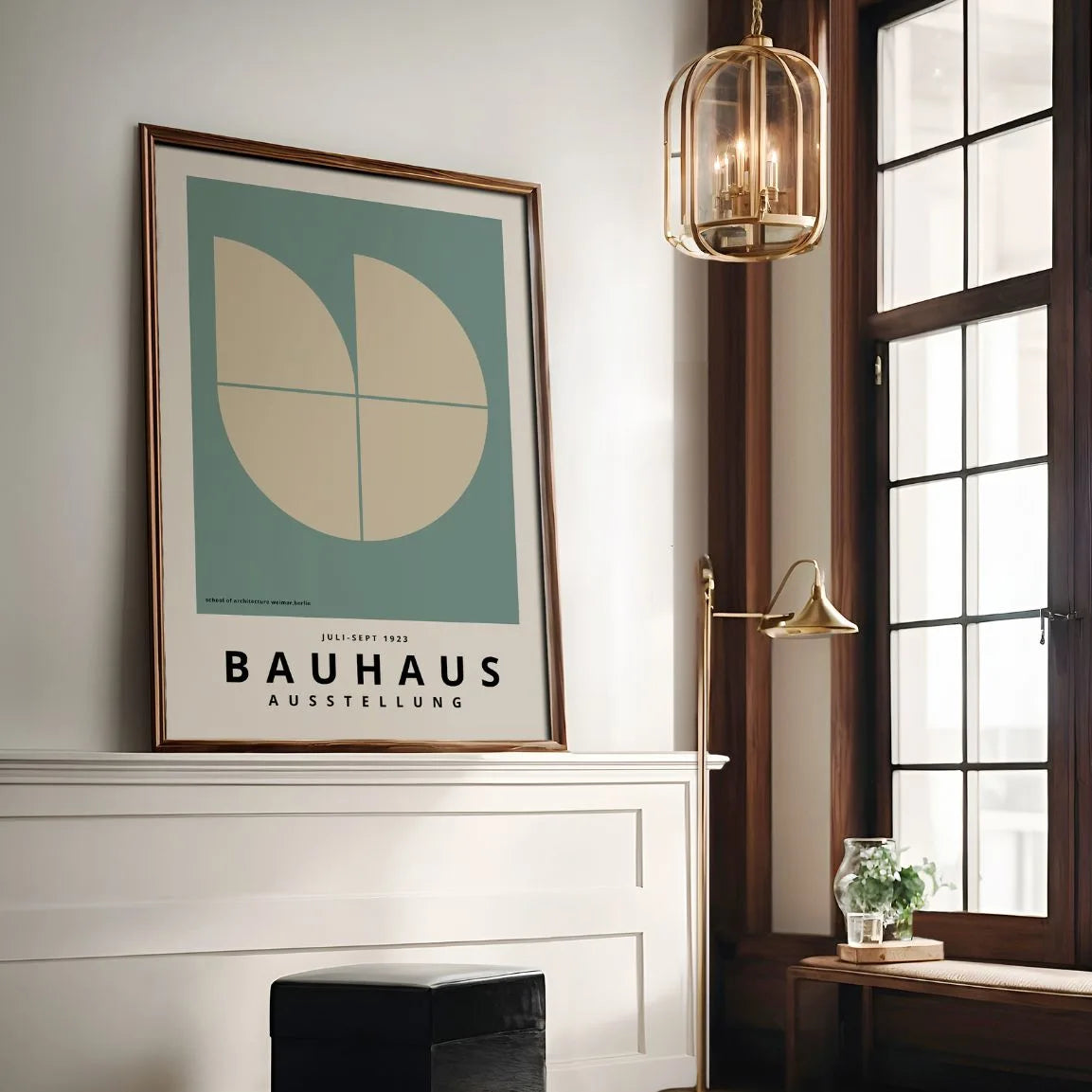 Plakat Bauhaus Jasna Zieleń