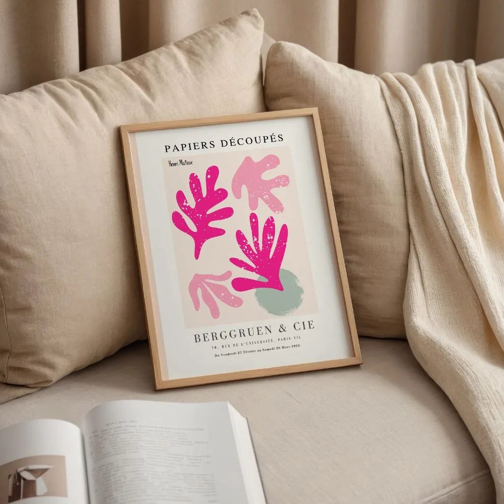 Matisse Różowa Radość Plakat
