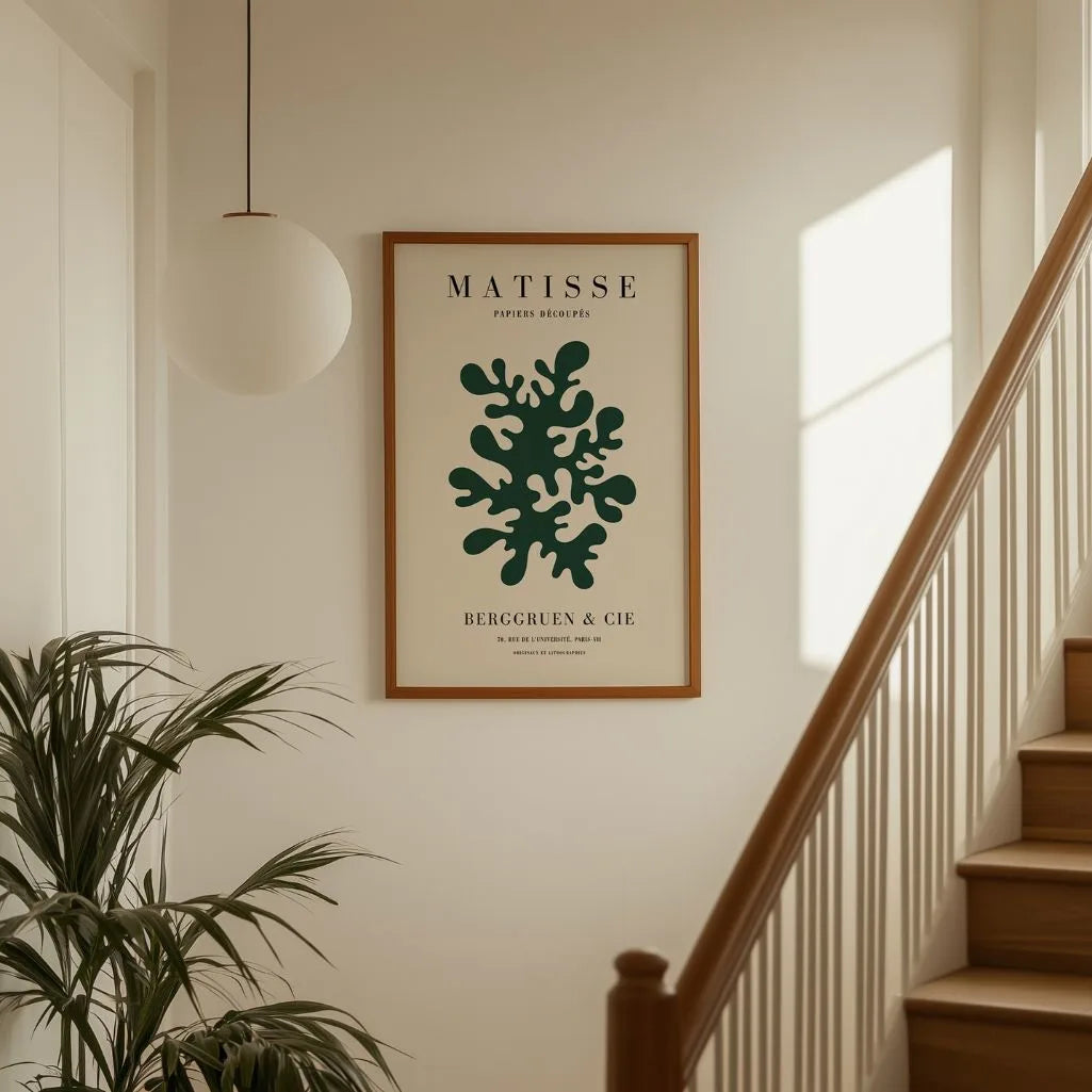 Matisse Głęboka Zieleń Plakat