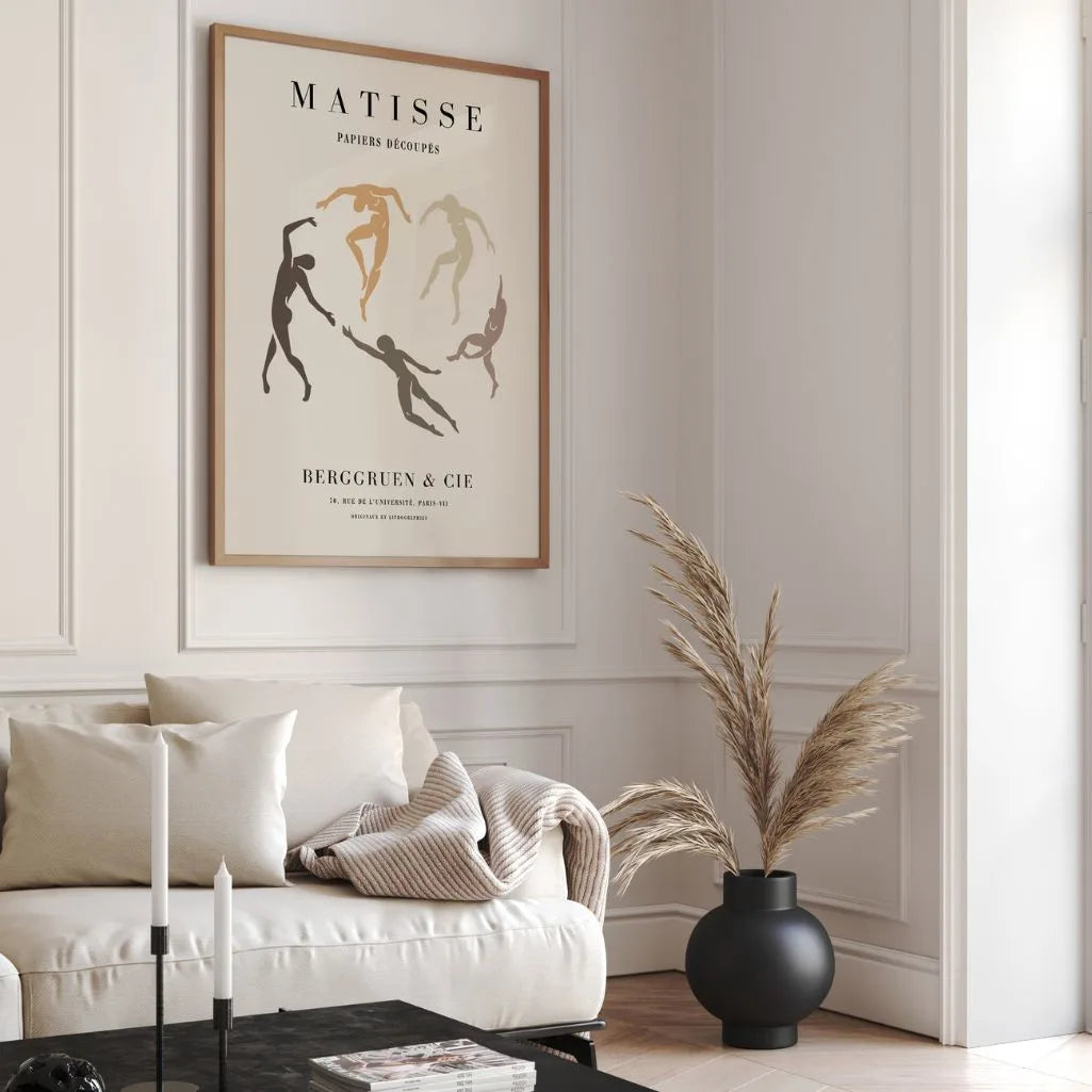 Plakat Matisse Taniec Postacie