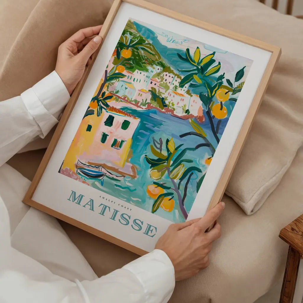 Matisse Turkusowa Riwiera Plakat