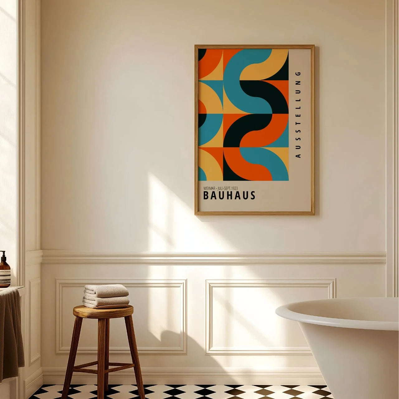 Bauhaus Falująca Energia Plakat