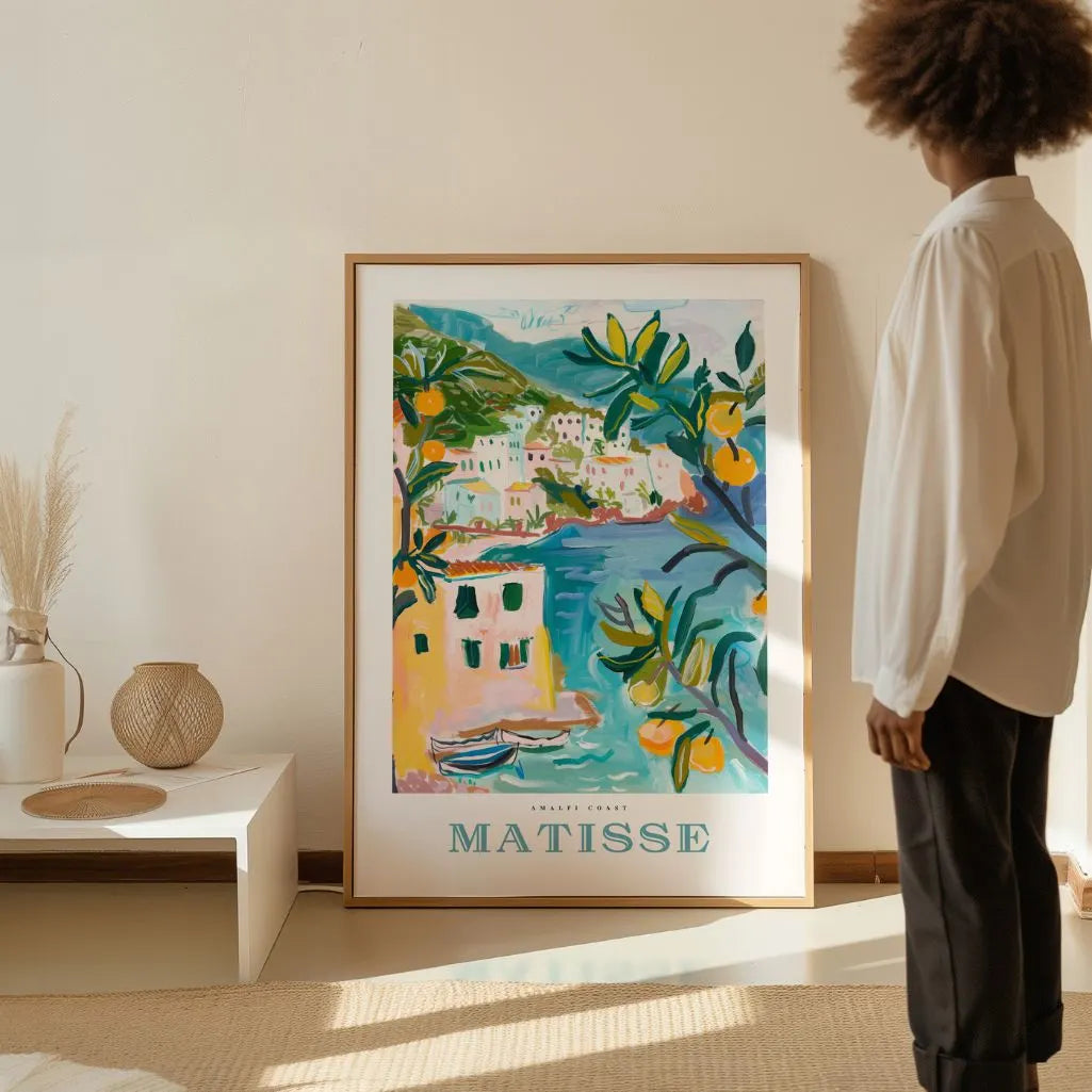 Matisse Turkusowa Riwiera Plakat
