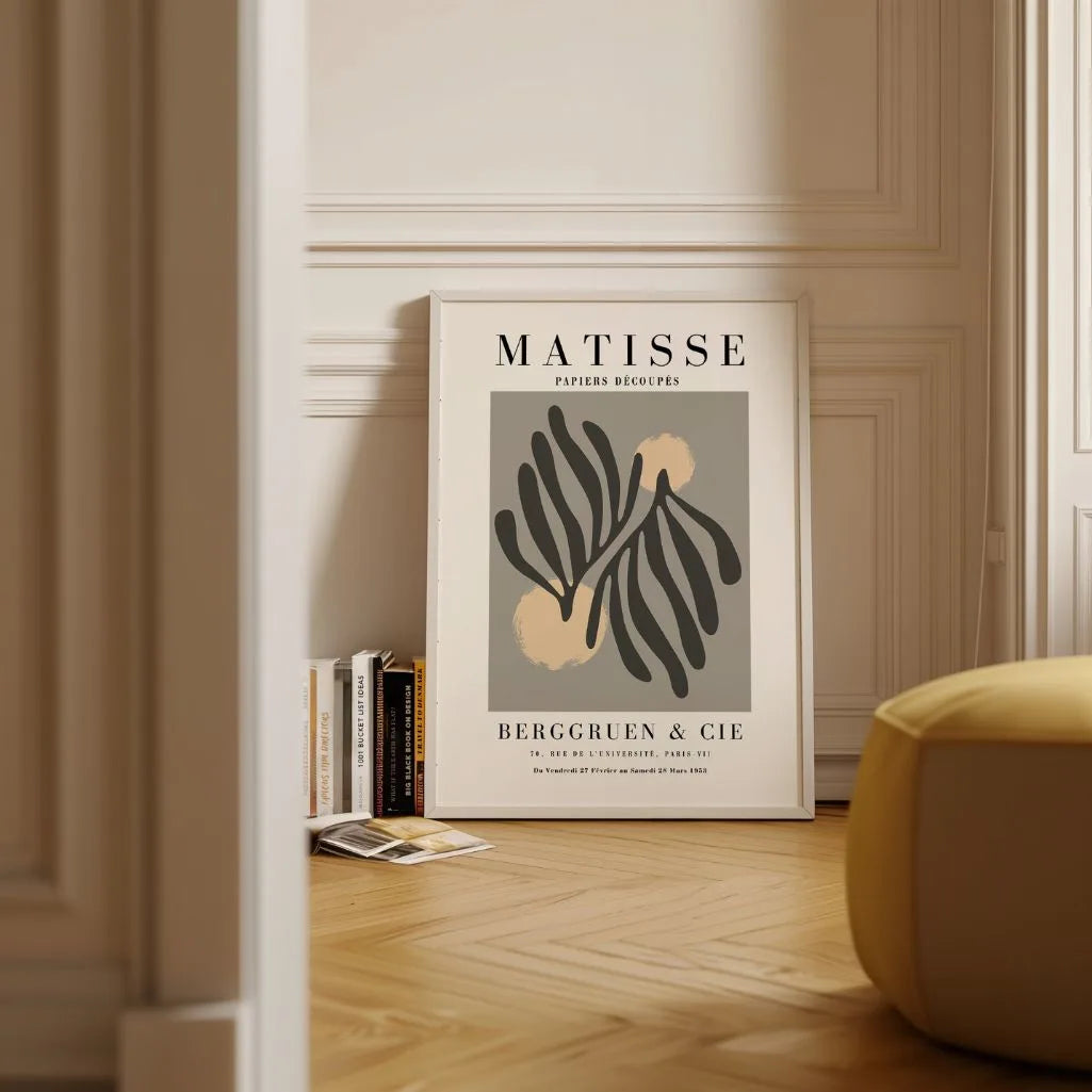 Plakat Matisse Szare Liście