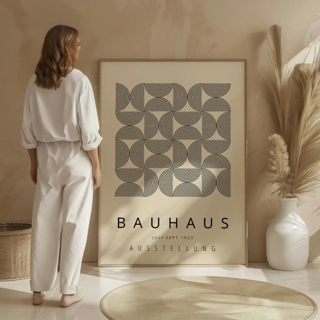 Bauhaus Hipnotyczny Rytm Plakat
