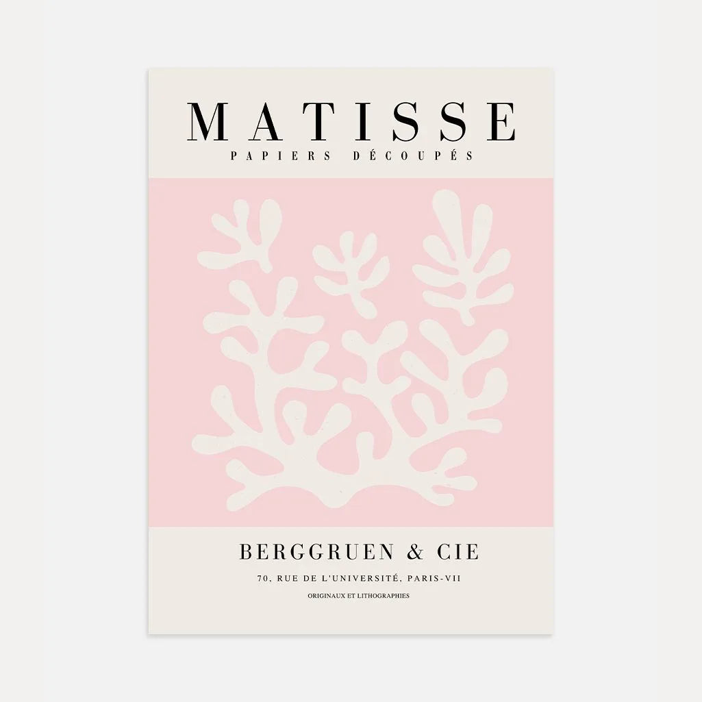 Matisse Pudrowy Róż Plakat