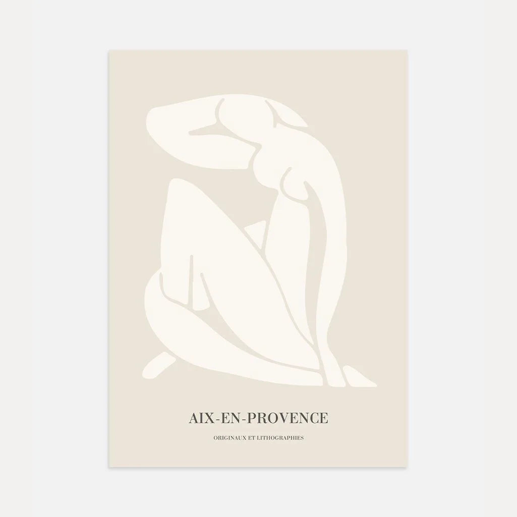 Matisse Aix-en-Provence Beżowy Plakat