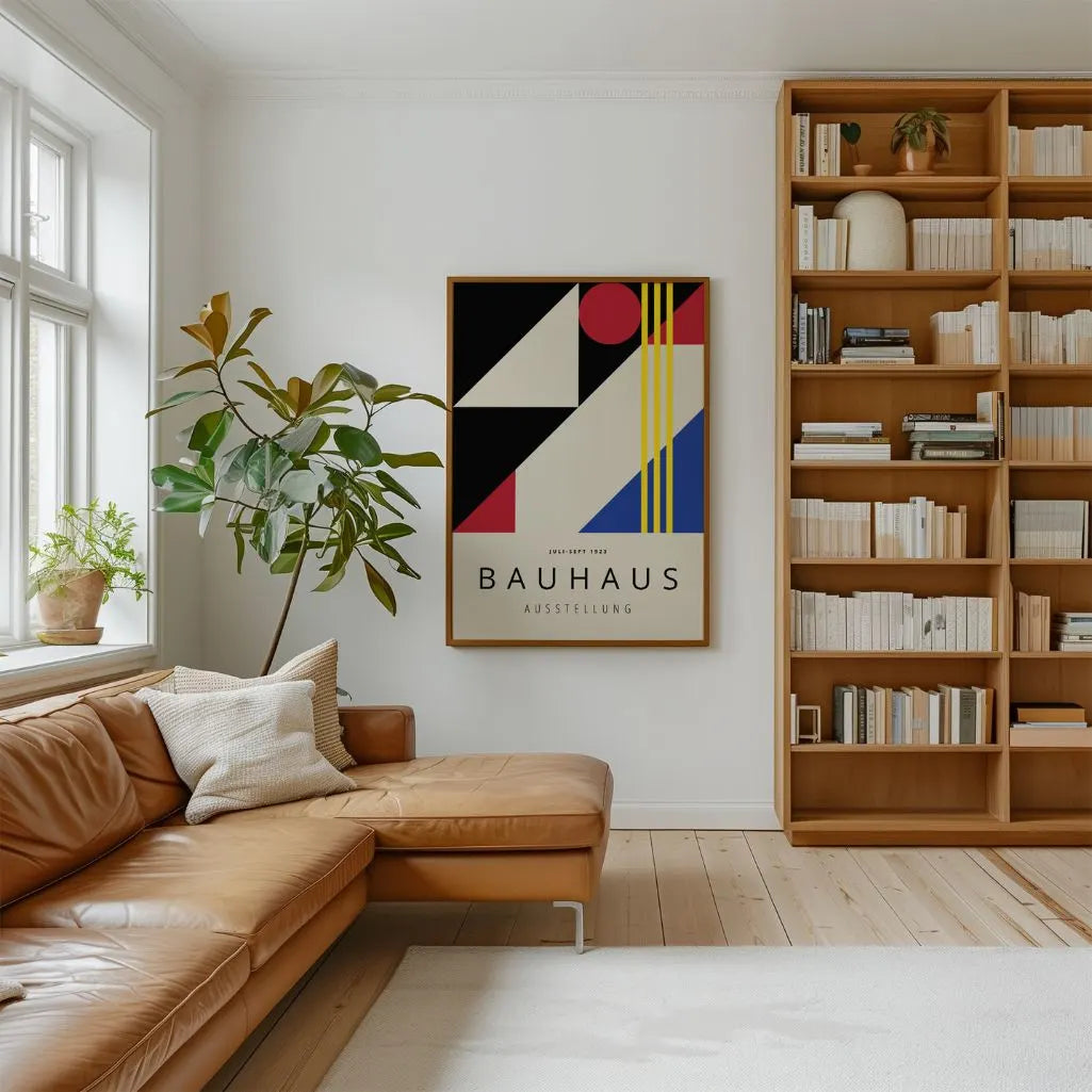 Bauhaus Kolory Podstawowe Plakat