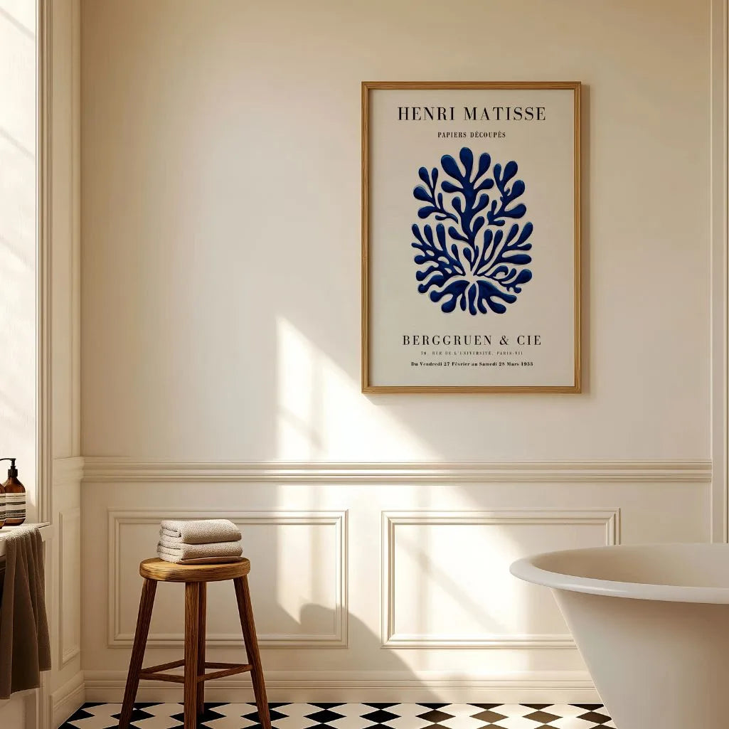 Matisse Niebieski Forma Plakat