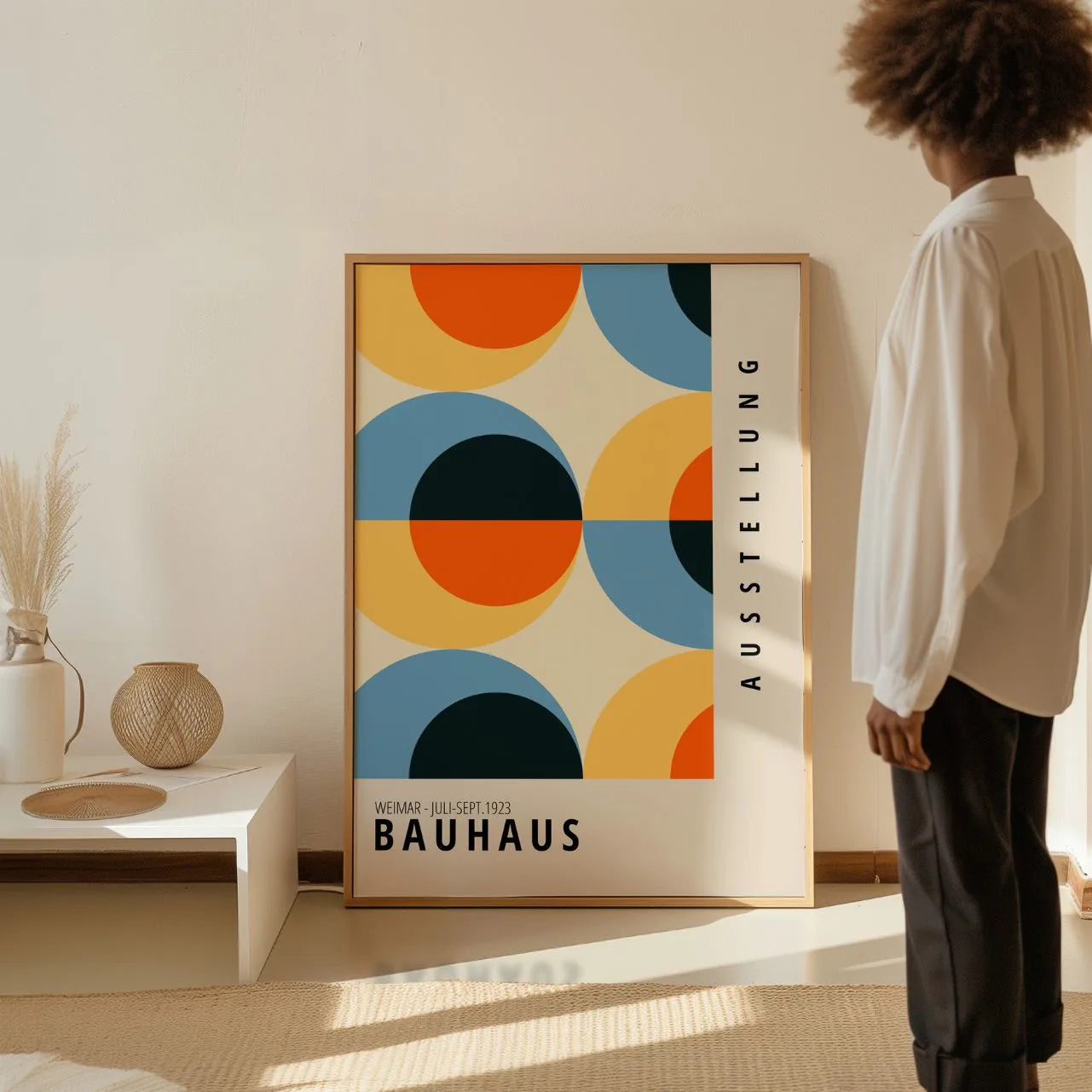 Bauhaus Retro Kolory Plakat