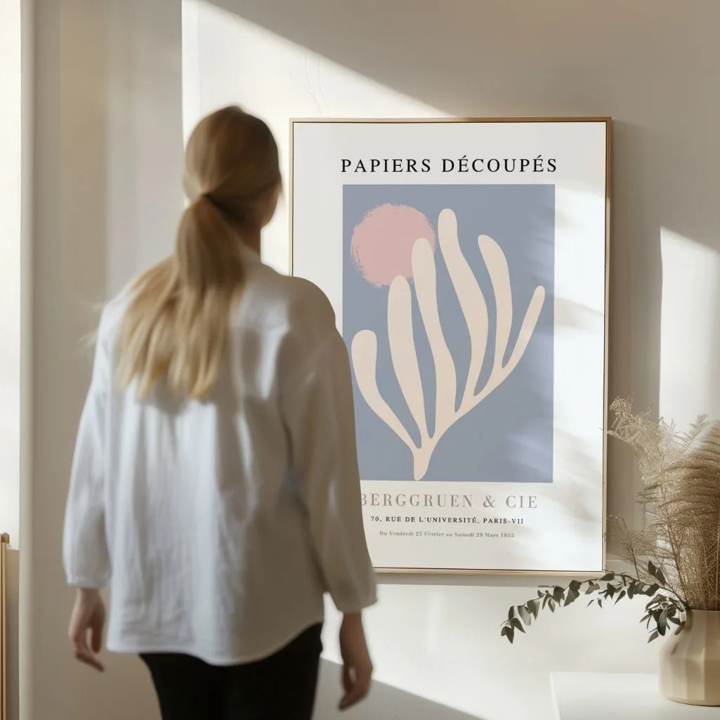 Matisse Błękit Spokój Plakat