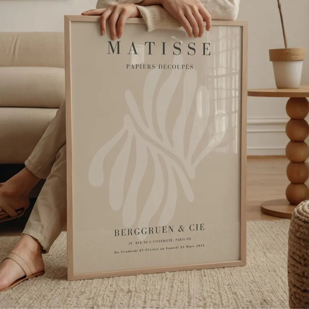 Matisse Beżowa Lekkość Plakat
