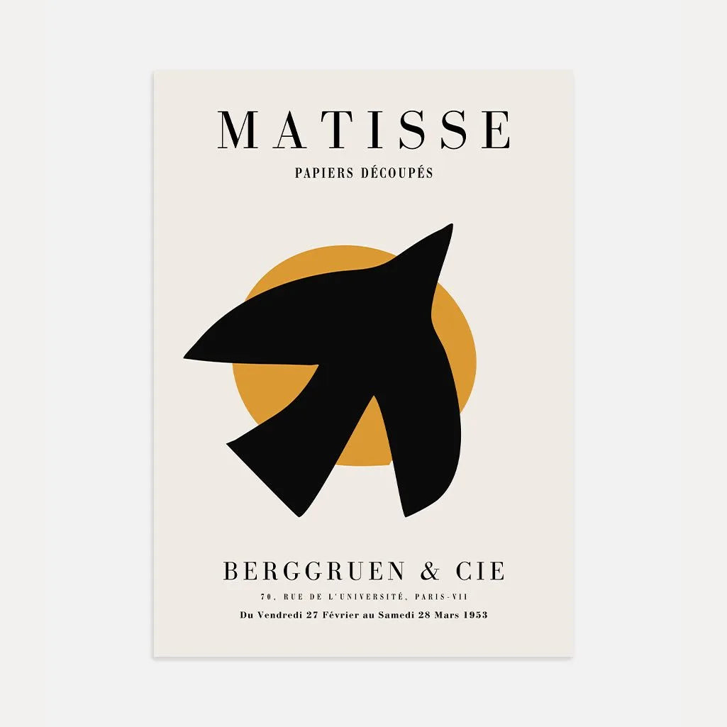 Plakat Matisse Abstrakcyjny Ptak