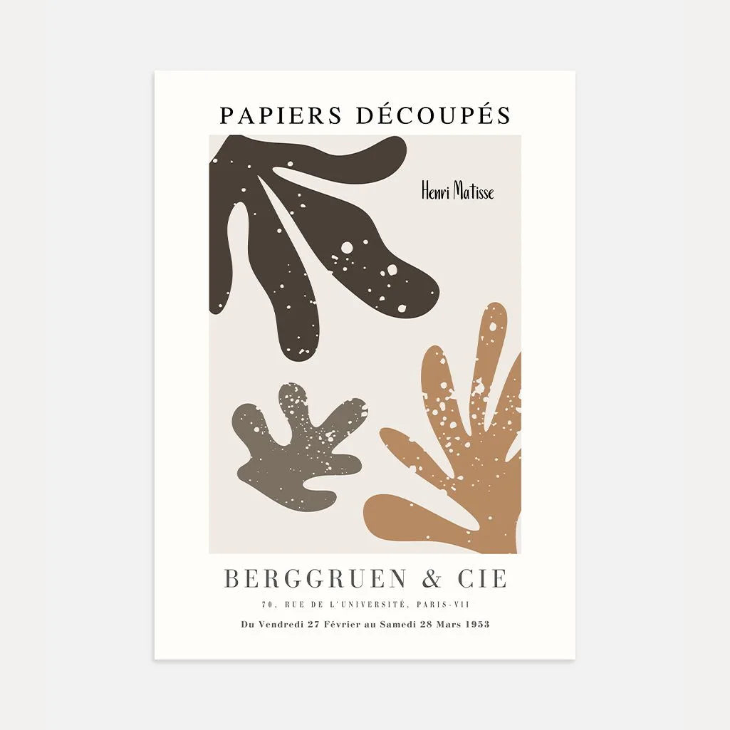 Matisse Beżowy Naturalny Plakat