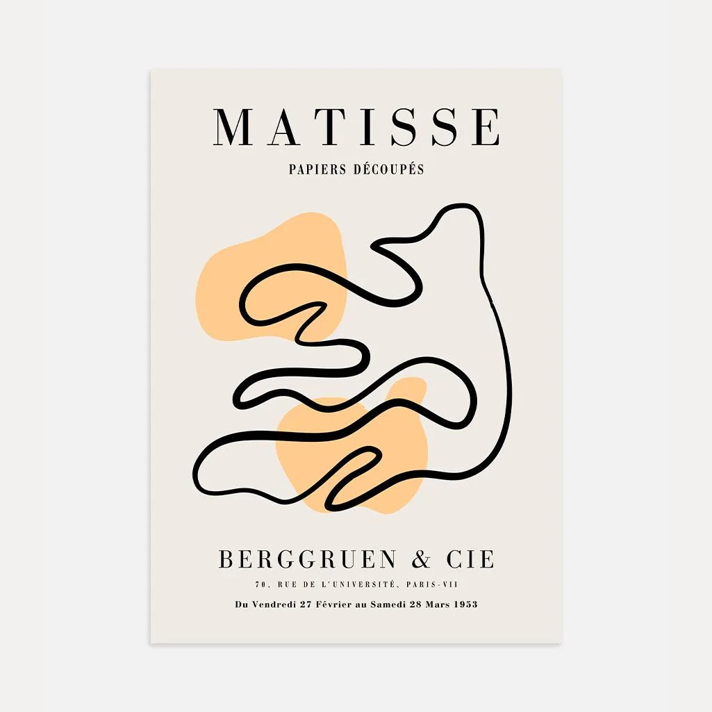 Plakat Matisse Organiczna Linia