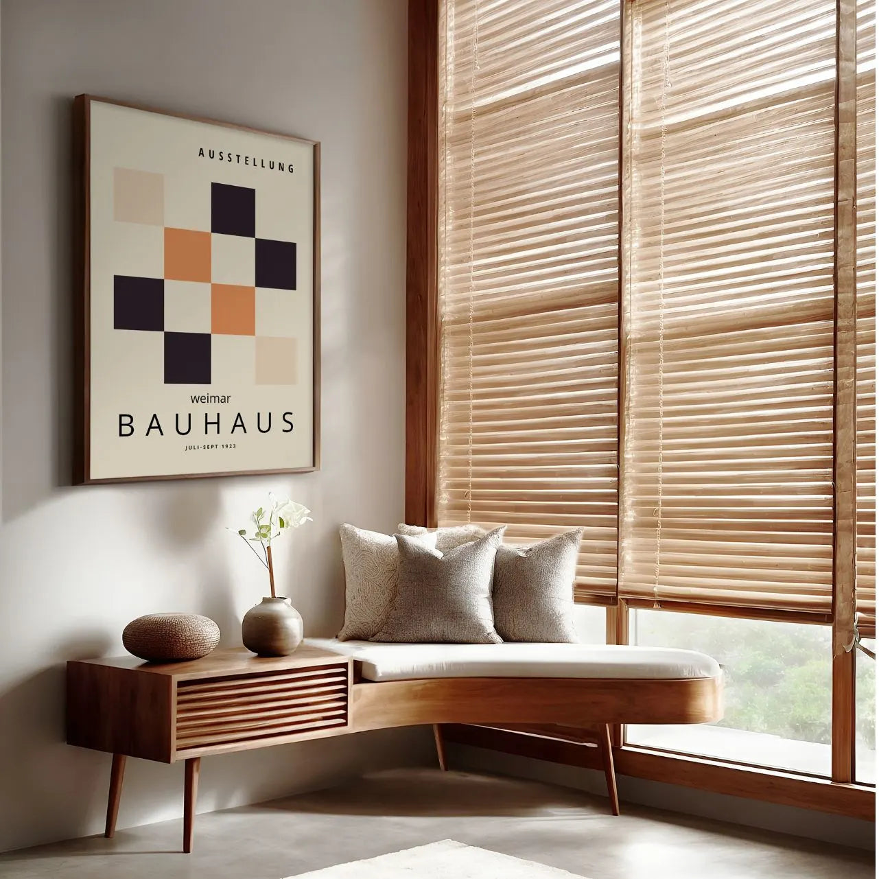 Bauhaus Kwadraty Plakat