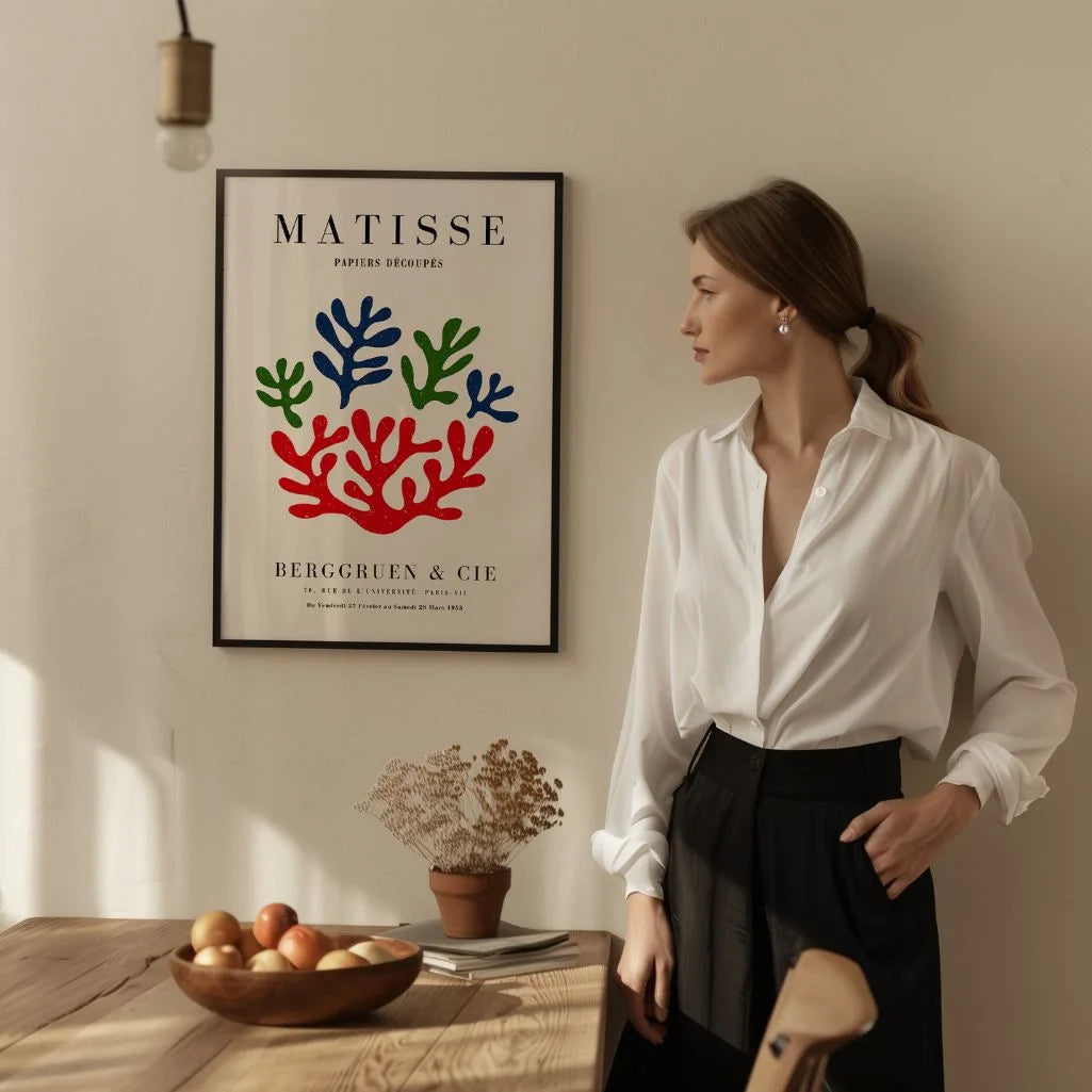 Matisse Koral Morski Plakat