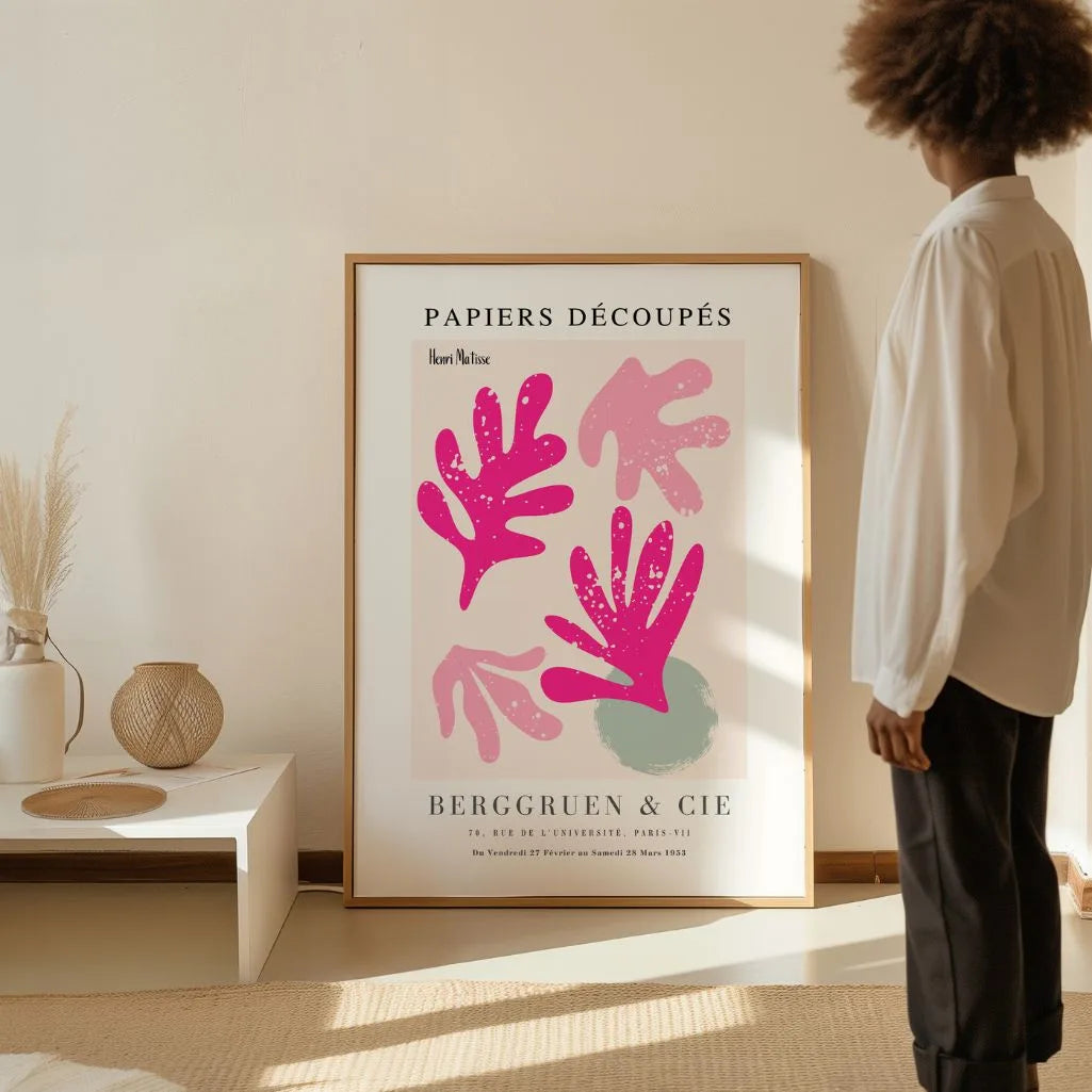 Matisse Różowa Radość Plakat