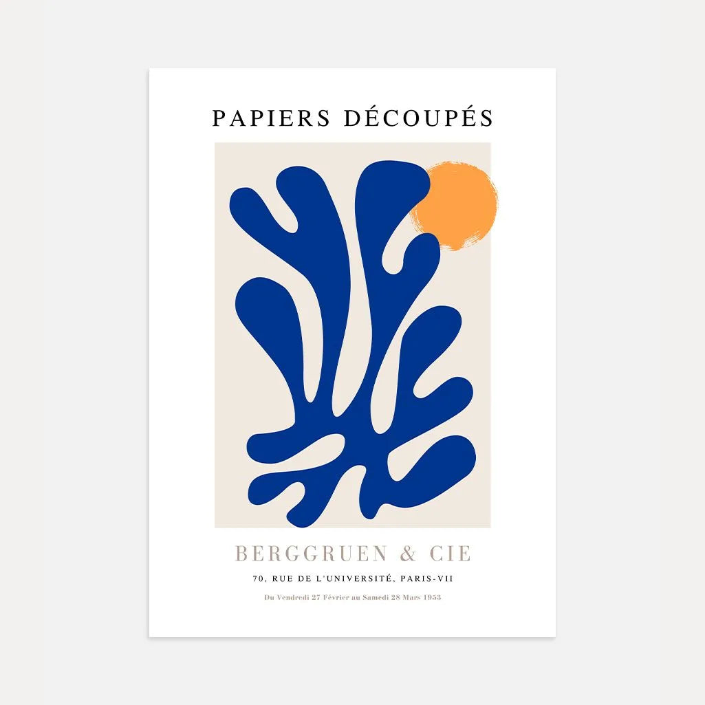 Matisse Niebieska Harmonia Plakat