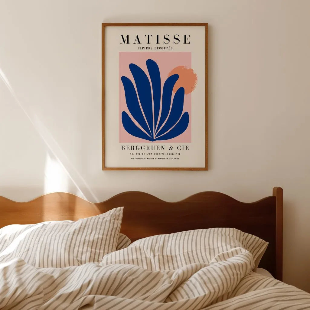 Matisse Granat Róż Plakat